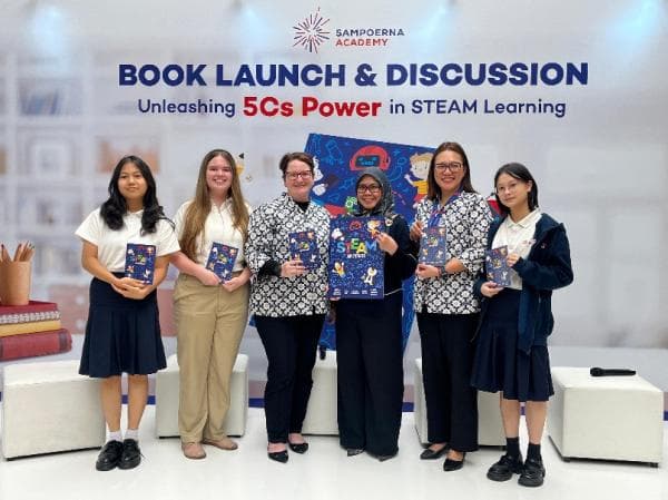 Sampoerna Academy Perkenalkan Pendidikan STEAM dengan Buku Karya Siswa 