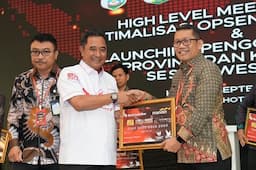 Pj Gubernur  Launching Penggunaan Kartu Elektronik Untuk Transaksi Pemerintahan 