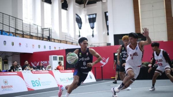 Hari Terakhir Basket 3x3 PON Aceh Sumut 2024, Tim Semifinalis Siap Berjuang