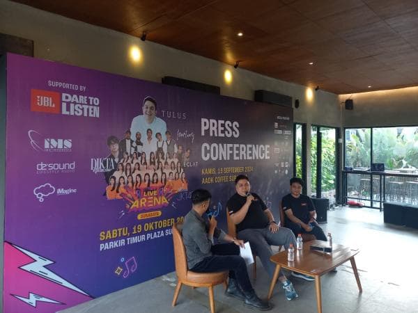 PT IMS Optimis Target 13.000 Penonton Hadir di Live Arena Festival