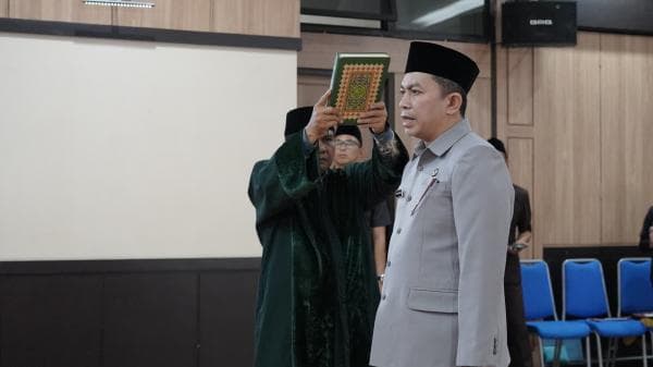 Imin Muhaemin Dilantik Jadi Kadis PPKBP3A Kota Tasikmalaya