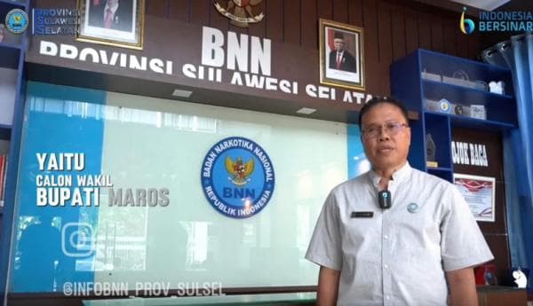 BNN Sulsel Klaim 140 Peserta Cakada Lolos Tes Kesehatan, Cawabup Maros Positif Narkotika