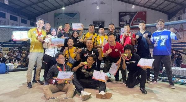 Cabor IBCA MMA Jatim Raih Juara Umum 3 di Ekshibisi PON XXI 2024 di Medan