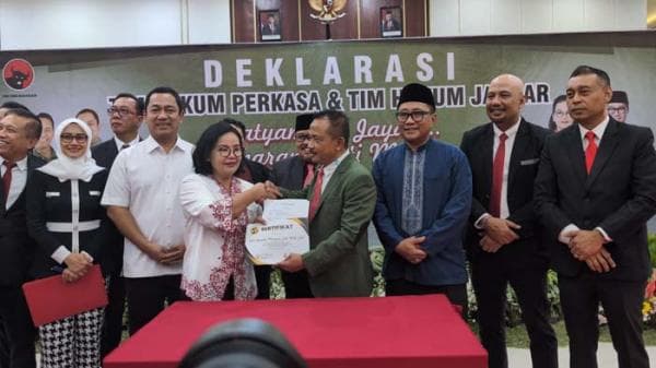 Deklarasi Tim Hukum Jaguar, Mbak Agustin Didukung 128 Advokat Kota Semarang