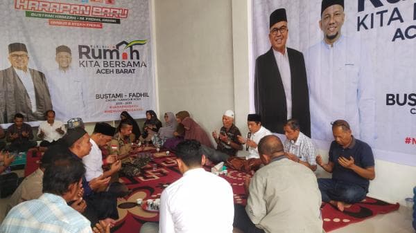 Pasangan Bustami - Fadhil Optimis Menang 80 Persen di Aceh Barat