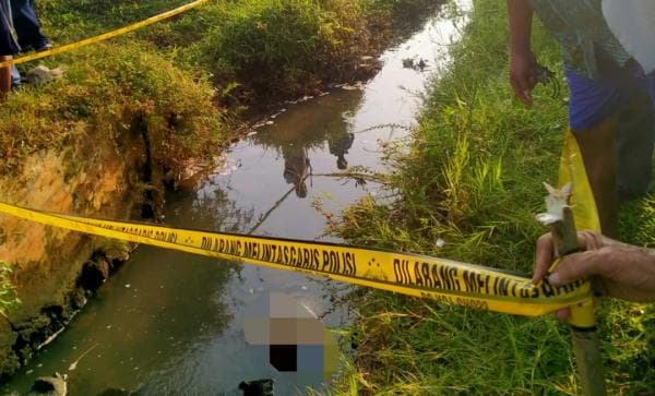 Diduga Mabuk Kecubung, Seorang Pelajar SMP Ditemukan Tewas di Saluran Air