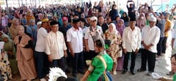 Paslon AIM-PAS Disambut Tarian Appaduppa Peresmian Posko Pemenangan di Pasangkayu