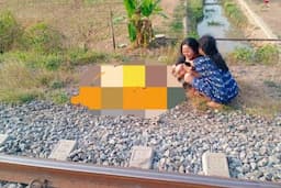 Ngeri! 4 Orang Tewas Tertabrak Kereta, Korban Terseret Hingga Stasiun Tanjungrasa Subang