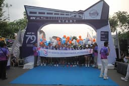 KAI Daop 5 Purwokerto Gelar Skybridge 7.9K Fun Run