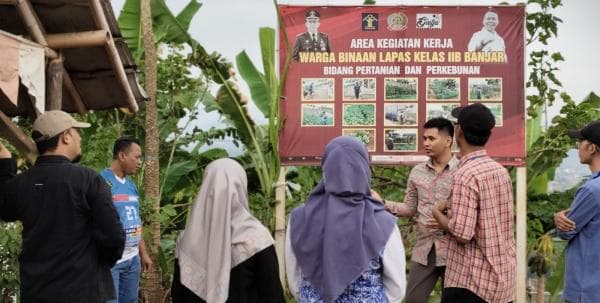 KLHK Kunjungi Lapas Banjar, Minta Pengolahan Sampah Ditingkatkan