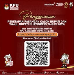 KPU Purworejo Tetapkan 2 Paslon Peserta Pemilihan Bupati dan Wakil Bupati