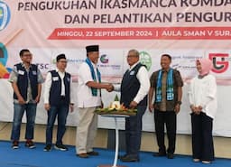 Ikasmanca Kukuhkan Komda Surabaya, Siap Dukung Prestasi Siswa dan Perkuat Sinergi di SMAN 5 Surabaya