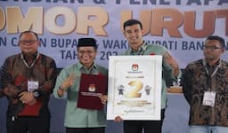 Dadang Supriatna-Ali Syakieb Resmi Dapat Nomor Urut Dua, Siap Lanjutkan Bedas Jilid 2 