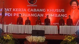 Rakercabsus PDIP Jombang, Ribuan Kader Siap Menangkan Mundjidah-Sumrambah di Pilkada 2024