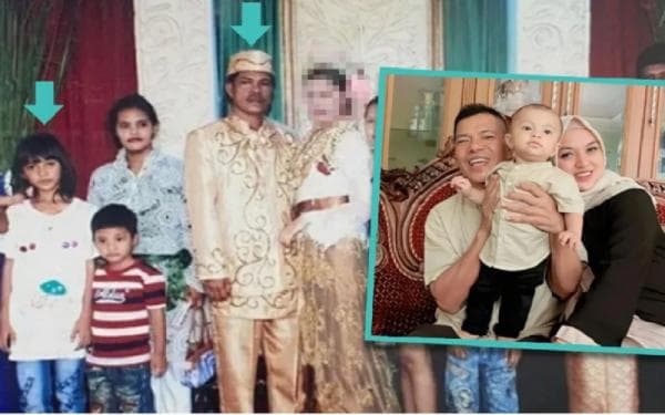 Viral, Seorang Wanita Temukan Foto Dirinya di Pernikahan Suaminya saat Masih Anak-Anak