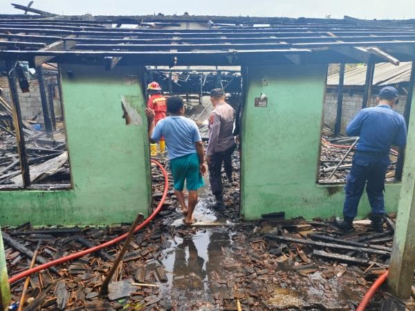 Kebakaran Hanguskan Rumah Warga di Bringin