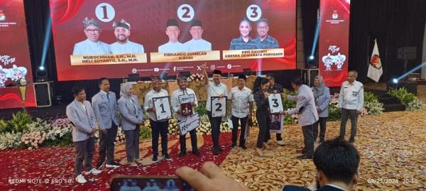 Dapat Nomor Urut 2 di Pilkada Batu, Firhando-Rudi: Linier dengan Kemenangan Prabowo