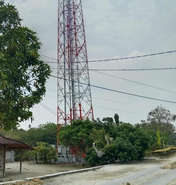 Kontrak Perpanjangan Tower di Ngargosari Sumberlawang Bergejolak, Warga Belum Terima Uang Kompensasi