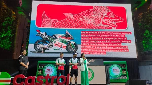 Castrol Indonesia Resmikan Kampanye Oli Nomer 1 Dunia di Mandalika, Gandeng Dua Pebalap MotoGP