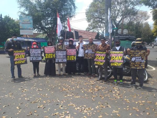 AMPG Desak Bawaslu Jabar Usut Dugaan Gratifikasi Ketua KPU dan Bawaslu Garut