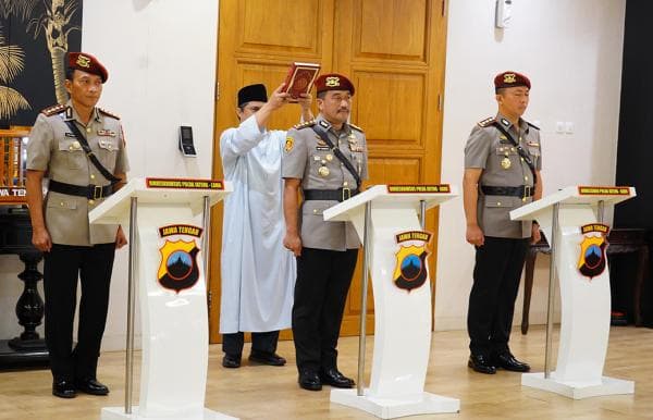 Polda Jateng Punya Pejabat Baru Dirressiber, Dijabat Mantan Dirpolairud Polda Bangka Belitung