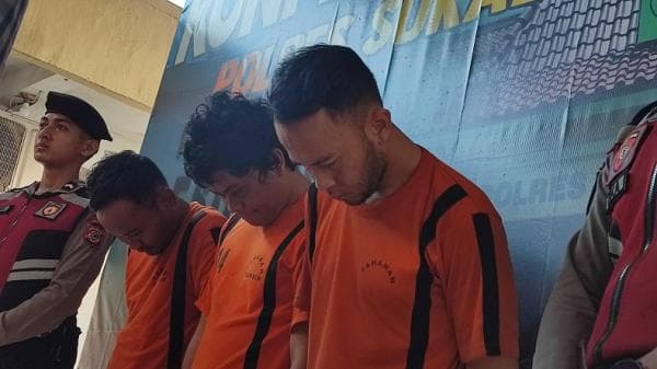 3 Begal Sadis di Sukabumi Ditembak Polisi usai Rampas Motor dan Lukai Korban