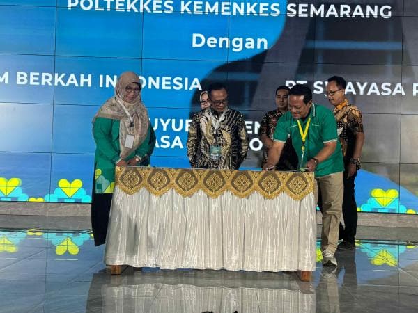 Kolaborasi dengan PT USM Berkah Indonesia, Poltekkes Semarang Launching Science Techno Park 