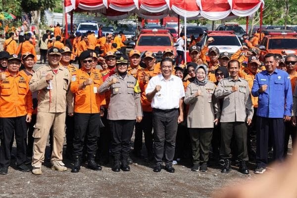 Tingkatkan Ketangguhan Penanggulangan Bencana, Pemprov Banten Gelar Apel Jambore Kebencanaan