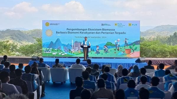 PLN Resmikan Program Pengembangan Ekosistem Biomassa di Tasikmalaya