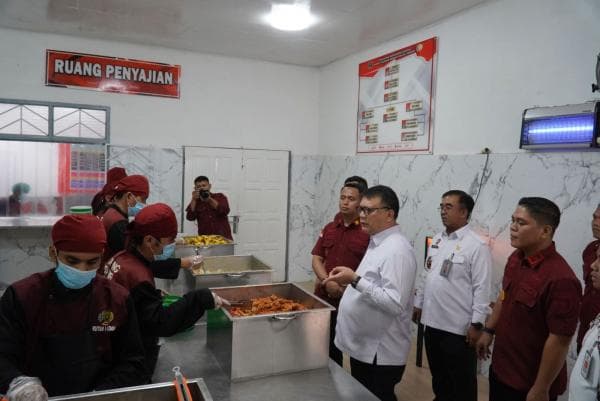 Plt Dirjen PAS Apresiasi Program Dapur Sehat di Rutan Kelas I Medan 