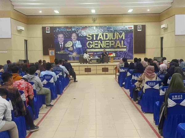 Petinju Juara Dunia Daud Jordan, Motivasi Mahasiswa UMUS Brebes