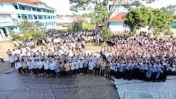 Polsek Tanjungjaya Adakan Sosialisasi Cegah Kenakalan Remaja di SMK Al Falah Cibalanarik Tasikmalaya