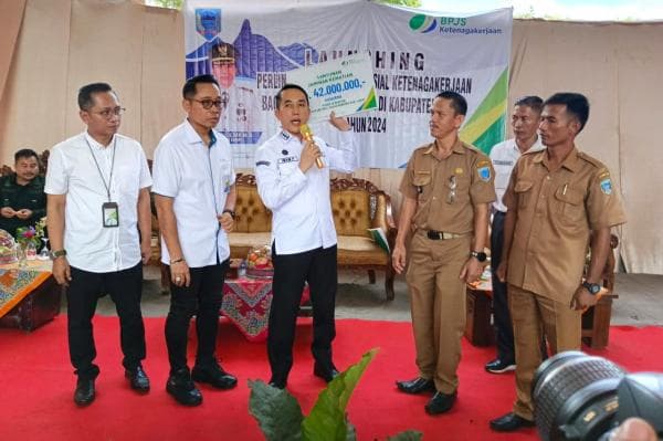 Pemkab Lahat dan BPJS Ketenagakerjaan Luncurkan Program untuk Pekerja Rentan Desa