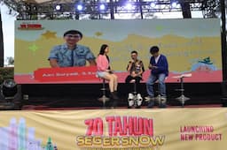 Perayaan 70 Tahun Seger Snow, Gelar Acara 3 Hari Berturut-turut