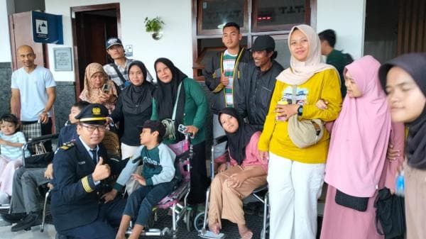 Difabel Tasikmalaya Antusias Ikuti Perayaan HUT PT KAI ke-79 di Stasiun Tasikmalaya