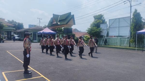 Kodim 0613 Ciamis Gelar Lomba Ketangkasan Baris-Berbaris dalam Rangka HUT TNI ke-79