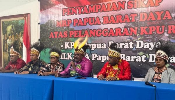 Majelis Rakyat Papua Papua Barat Daya Minta KPU Batalkan Pasangan Calon AFU-PIET