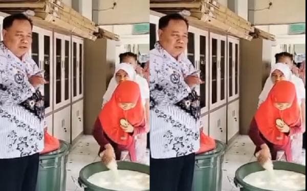 Viral! Diajarkan Sedekah Sejak Dini, SDN Bahagia 05 Berbagi lewat Program 1 Murid 1 Gelas Beras Viral! Diajarkan Sedekah Sejak Dini, SDN Bahagia 05 Berbagi lewat Program 1 Murid 1 Gelas Beras
