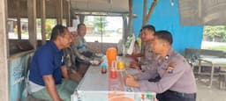 Polsek Bukit Kapur Agendakan Giat Sambang Tokoh Masyarakat Guna Jaga Stabilitas Kamtibmas