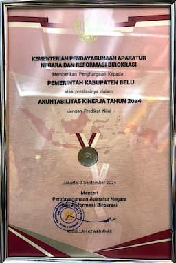 Terobosan dan Inovasi Pemrintah  Belu Kembali Meraih Sakip Award 2024