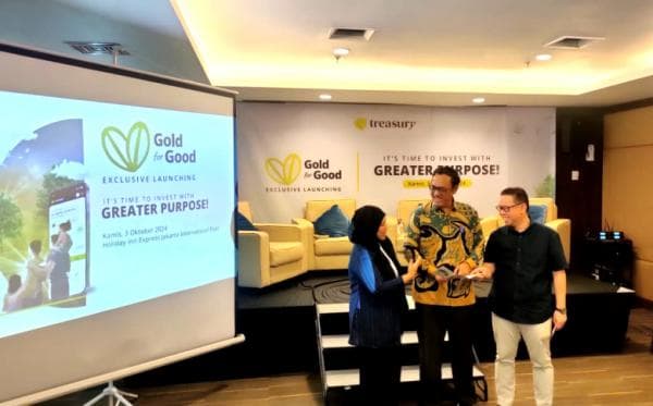 Treasury Luncurkan Gerakan "Gold for Good" di Art Jakarta 2024