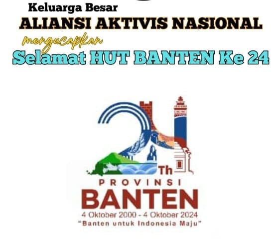 HUT Banten ke-24, Aktivis Berharap Banten Lebih Baik dan Perlu Ganti Pj Gubernur