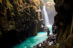 Curug Cikuluwung Air Terjun Jernih, Kepingan Kecil Surga di Pamijahan Bogor