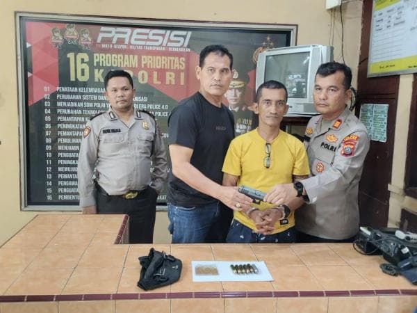 Terpicu Perselisihan, Pria di Tapian Dolok Simalungun Tembak Kawannya dengan Airsoft Gun