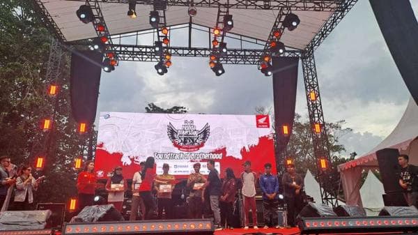 Para Bikers Honda Ramaikan Event HBD Regional Sumatera