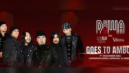 Konser Dewa 19 feat Ello Tahitoe Siap Guncang Ambon 7 Desember 2024