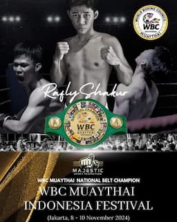 Rafly Shakur Siap Hadapi Rahman Husin dalam Perebutan Gelar WBC MuayThai Indonesia!!