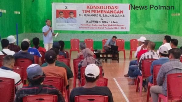 Ratusan Tim dari Empat Kecamatan Hadiri Konsolidasi Pemenangan ABM-ARWAN di Balanipa