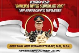 Jenazah Kapolres Boyolali AKBP M Yoga Dimakamkan di Depok Jabar