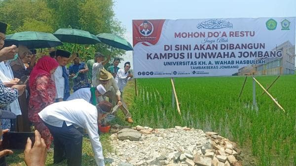 Unwaha Jombang Bakal Punya Kampus II di Atas Tanah Wakaf Basaroddin